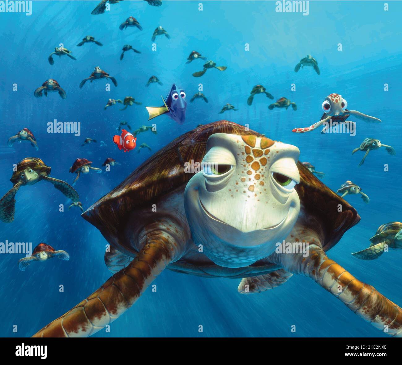 TROVARE NEMO, MARLIN, DORY, SCHIACCIARE, SQUIRT, 2003 Foto Stock