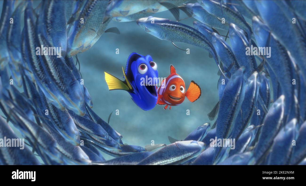 RICERCA NEMO, DORY, MARLIN, 2003 Foto Stock