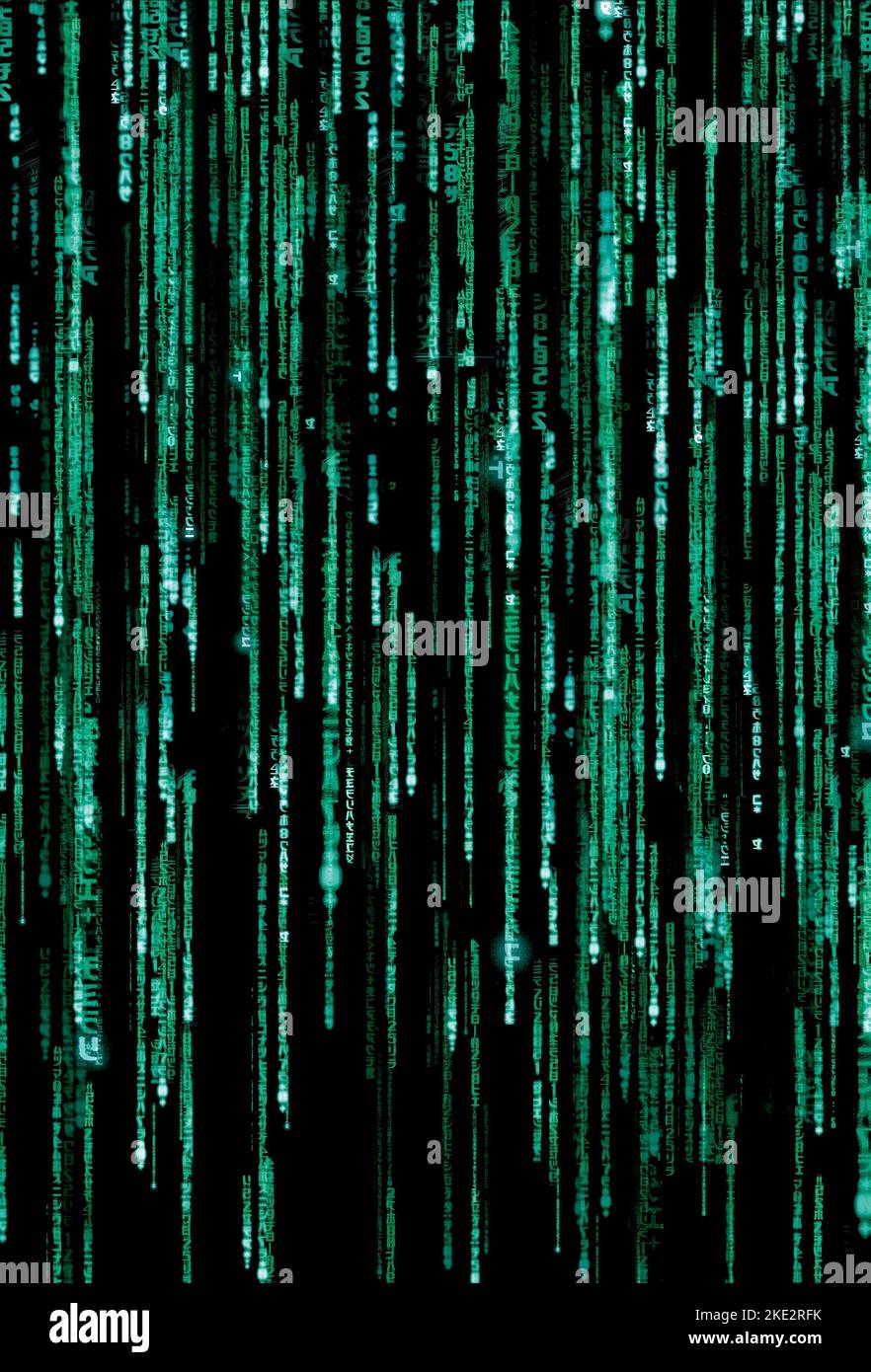 La Matrix Reloaded, FILM ARTWORK, 2003 Foto Stock
