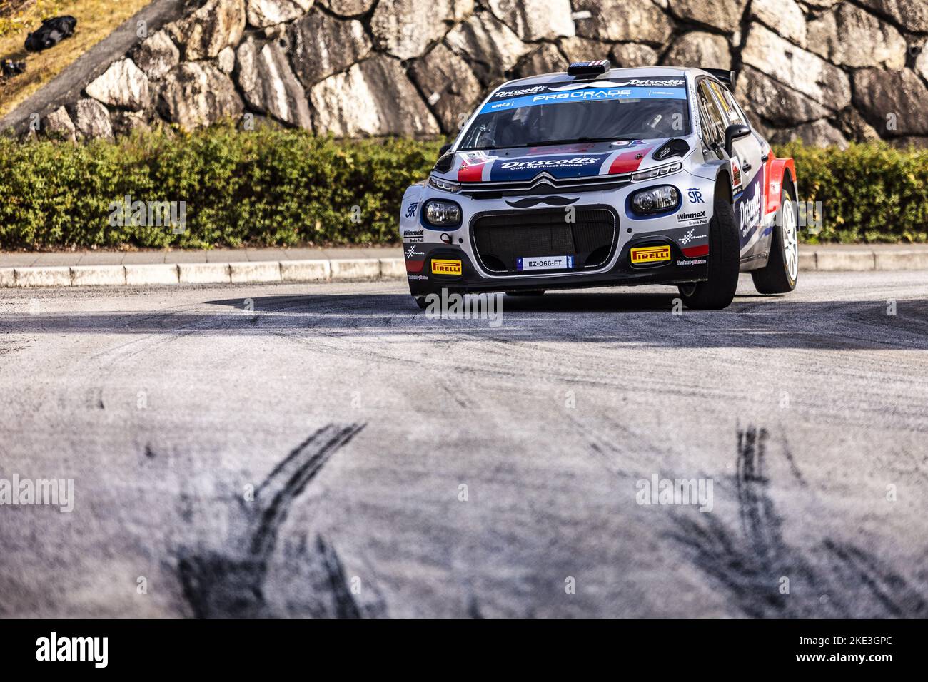 Nagoya, Giappone - 10/11/2022, 26 JOHNSTON Sean (Use), KIHURANI Alexander (usa), Citroen C3, azione durante il Rally Giappone 2022, 13th° round del WRC World Rally Car Championship 2022, dal 10 al 13 novembre 2022 a Nagoya, Giappone - Foto: Nikos Katikis/DPPI/LiveMedia Foto Stock