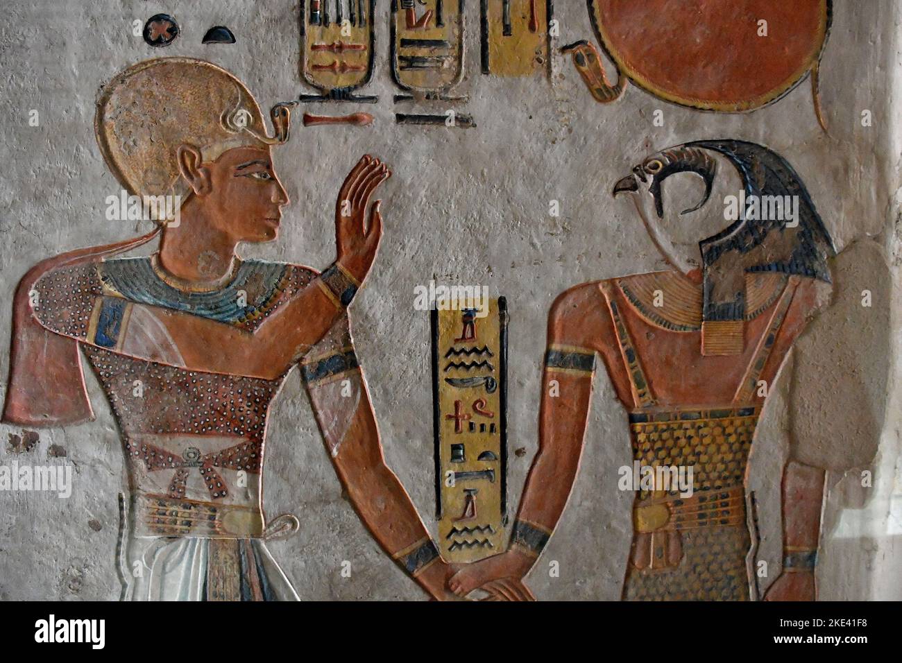 Tomba del principe Khemwaset a Luxor (antica Tebe), Valle delle Regine, Egitto, 19 ottobre 2022. (Foto CTK/Petr Svancara) Foto Stock