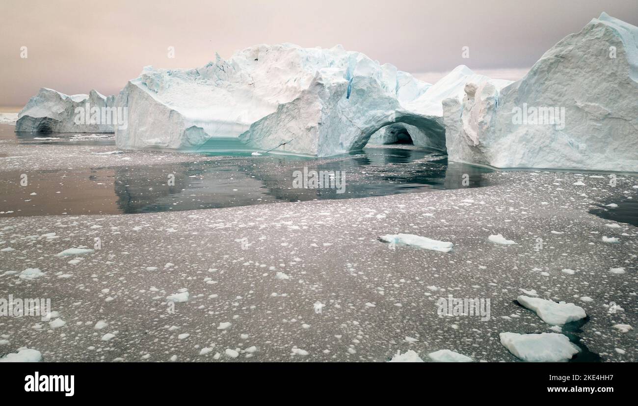 2022-09-16 18:58:25:19 Ilulissat, iceberg in Disko Bay. ANP / Dutch Height / Robert Meerding olanda fuori - belgio fuori Foto Stock