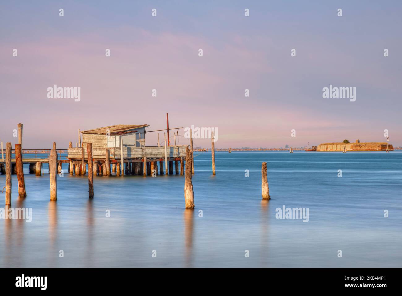 Pellestrina, Venezia, Veneto, Italia Foto Stock