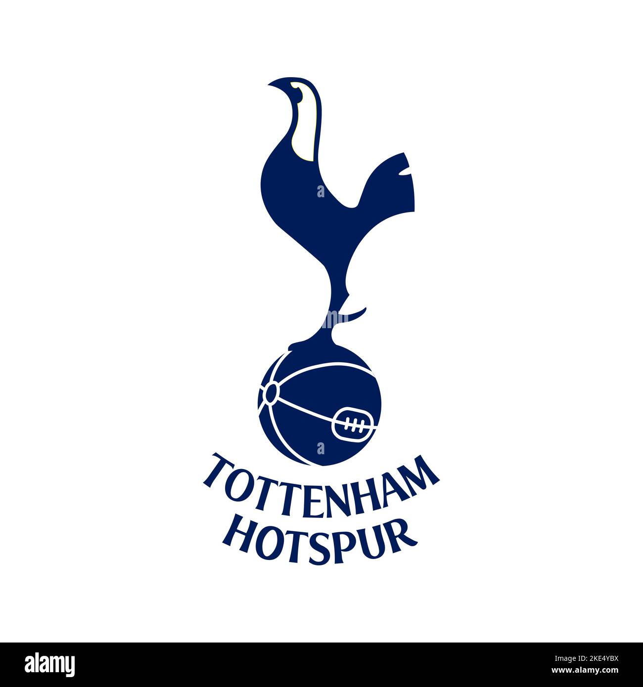 Vinnitsa, Ucraina - 03 novembre 2022: Calcio Calcio FC Tottenham Hotspur club icone. Illustrazione editoriale vettoriale Illustrazione Vettoriale