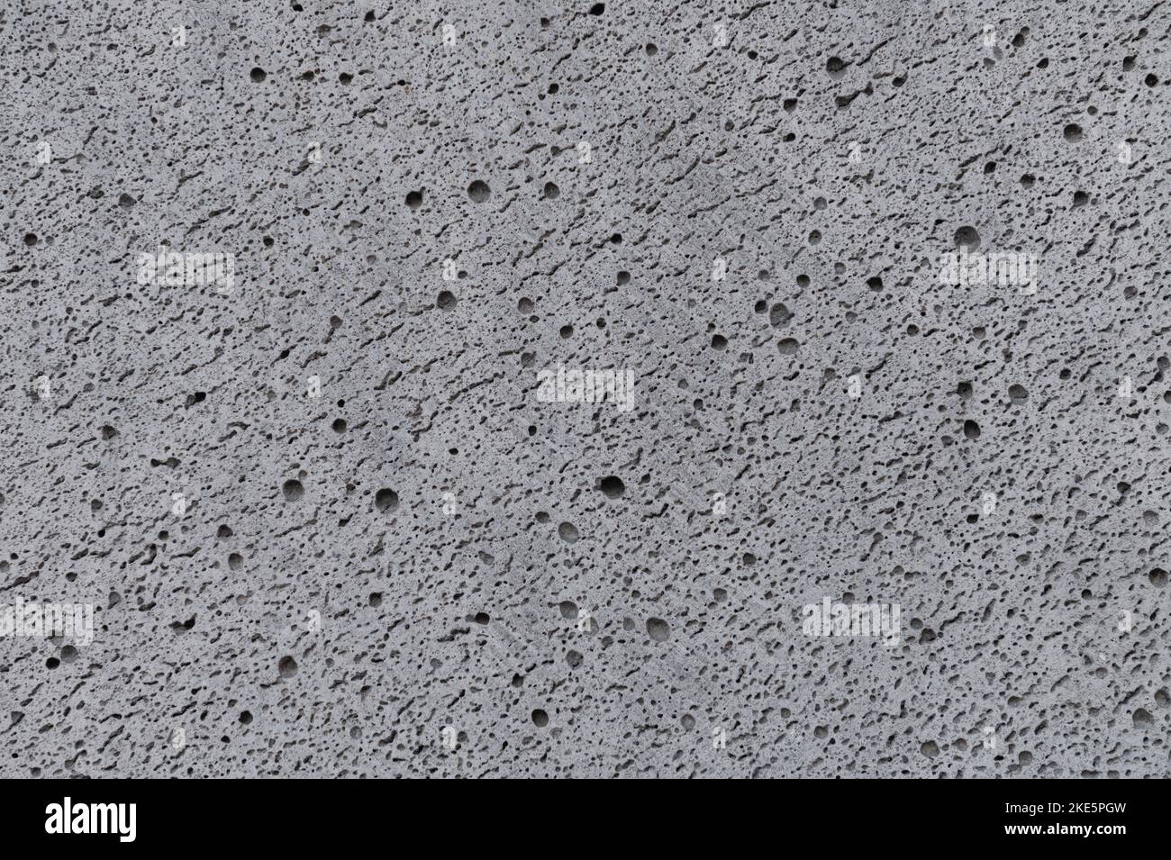 Struttura di pietra vulcanica grigia snocciolata Foto Stock