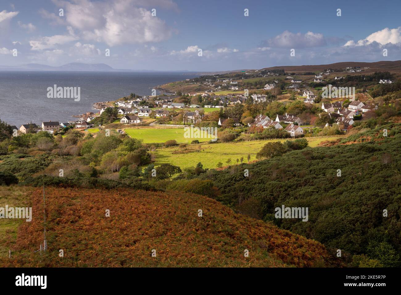 Gairloch sulla costa atlantica di Wester Ross, Scozia Foto Stock