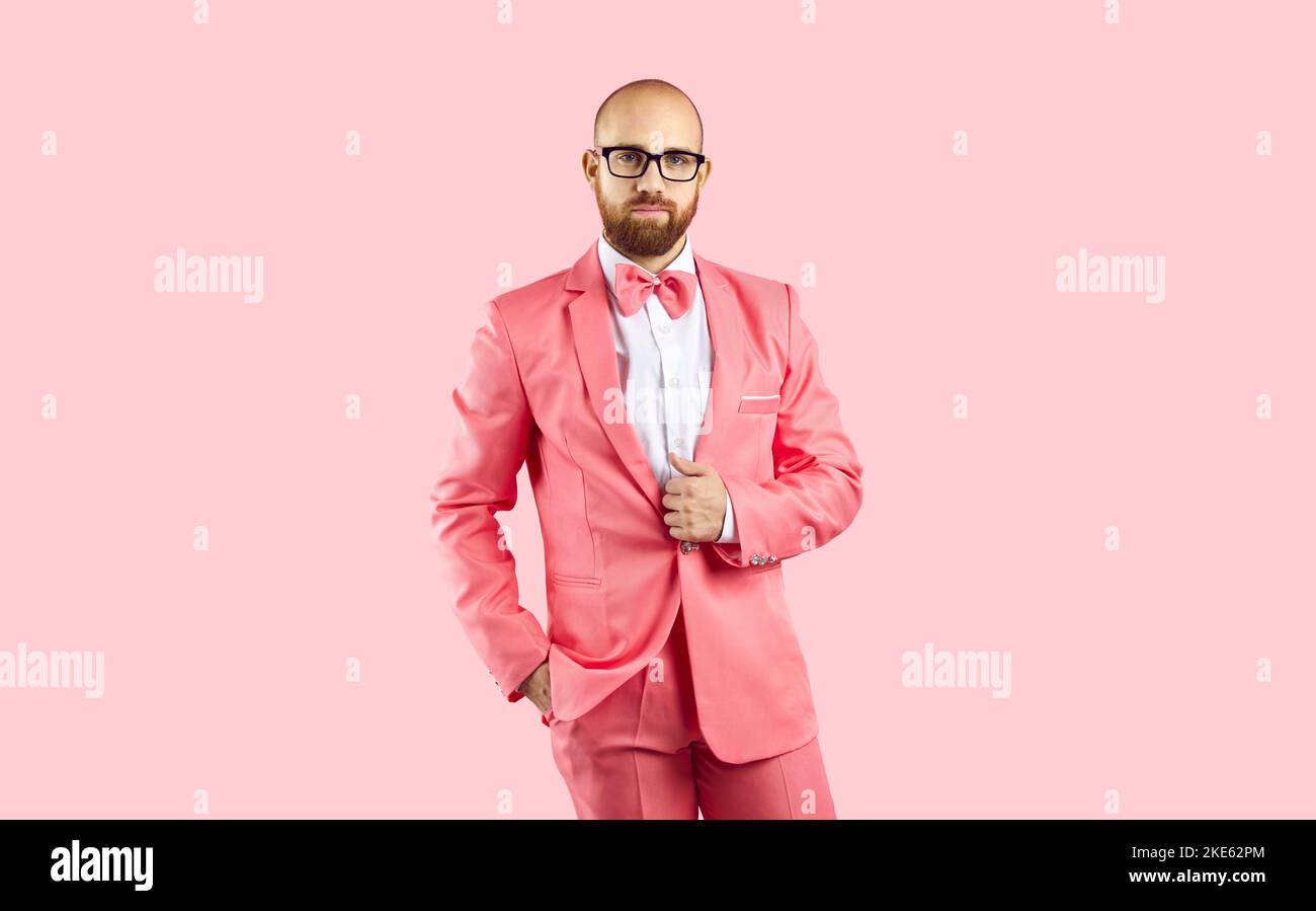 Vestito store rosa uomo