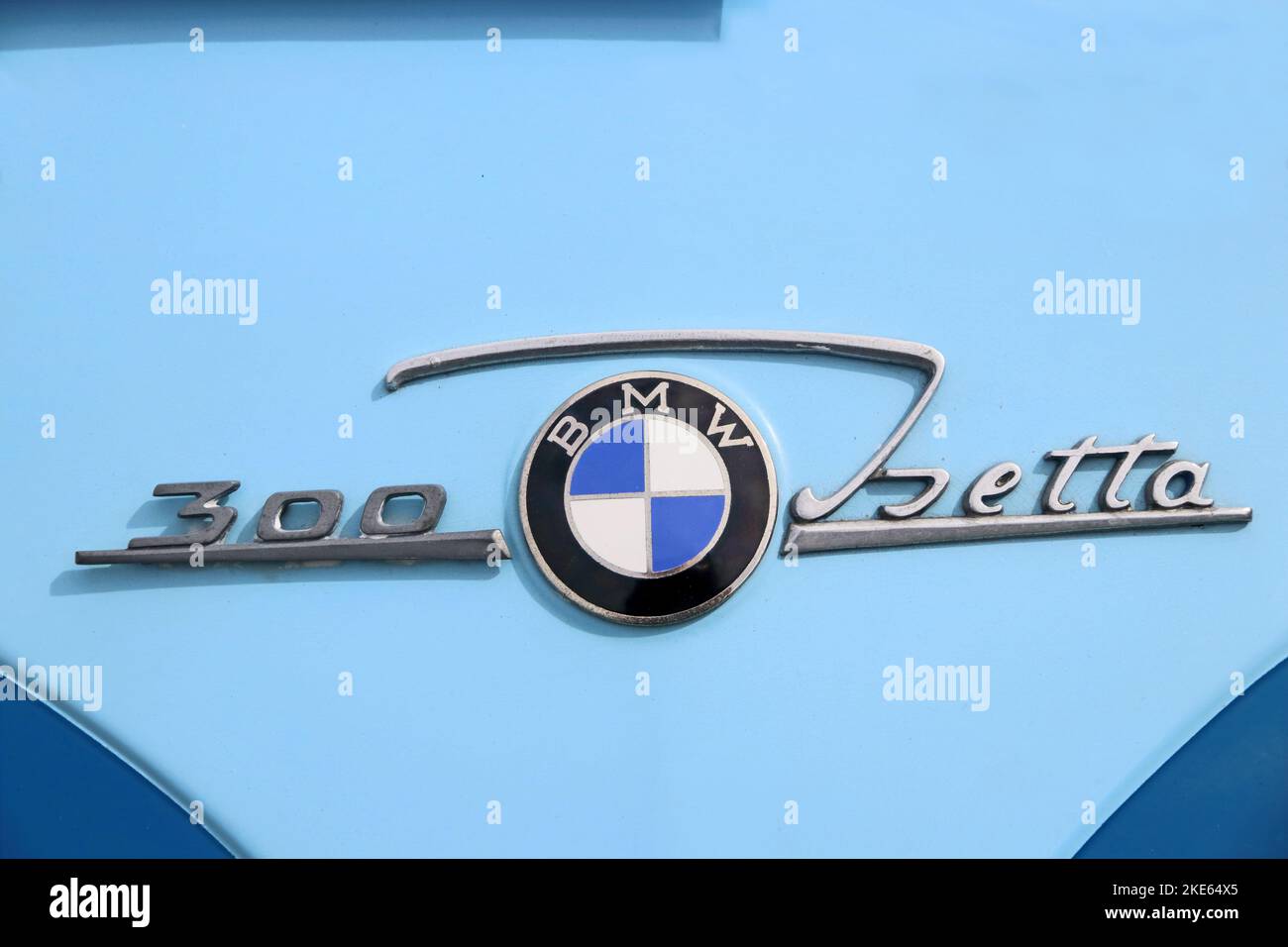 BMW Isetta 300 badge auto bolla Foto Stock