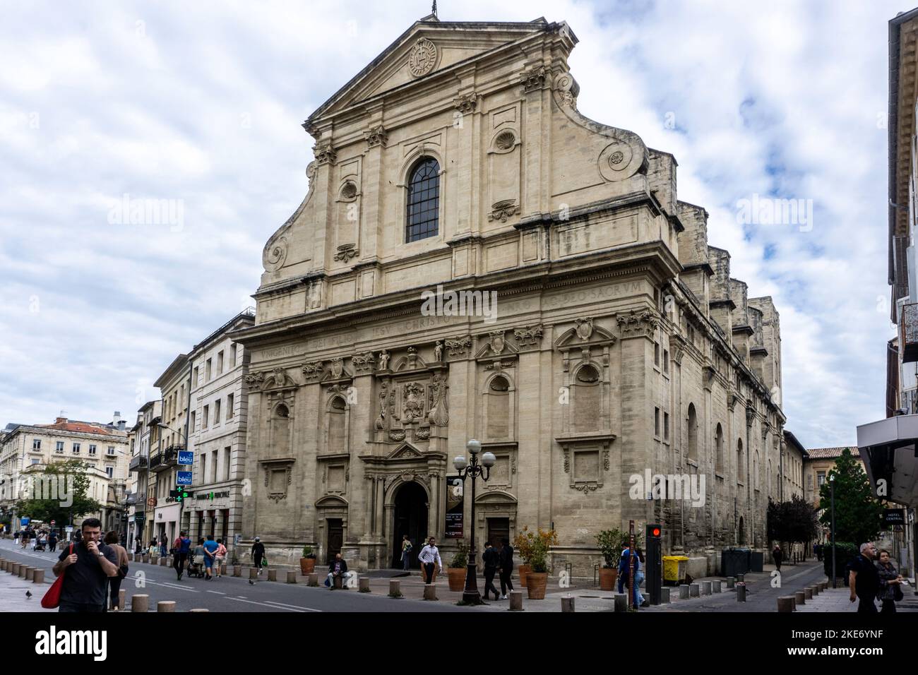 Museo lapidaire, Chapelle du Collège des Jésuites, Avignone, Francia. Museo che ospita collezioni storiche, opere d'arte e biblioteche. Foto Stock