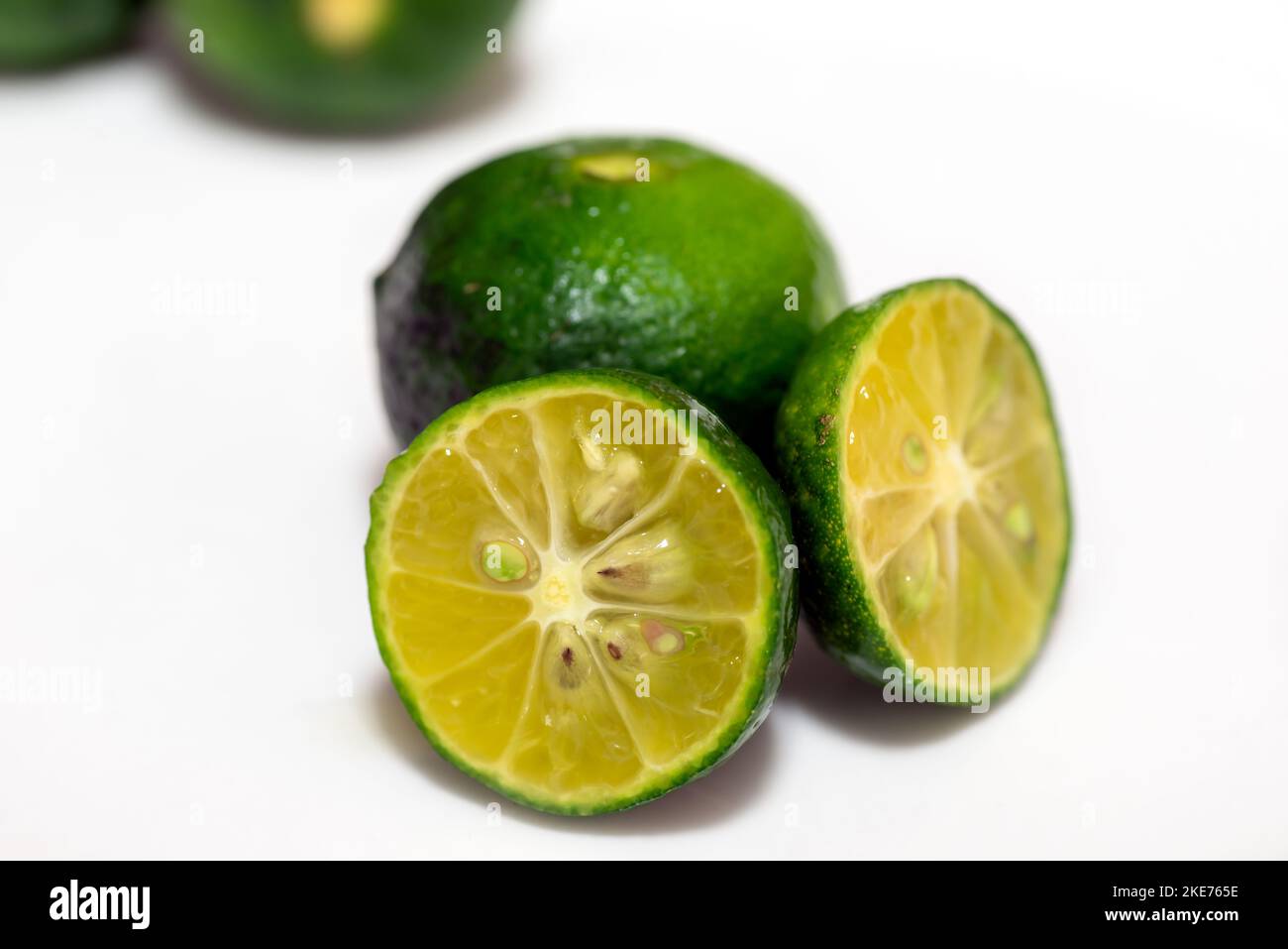 Calamansi - il più piccolo agrume delle Filippine conosciuto anche come lime o limone filippino Foto Stock