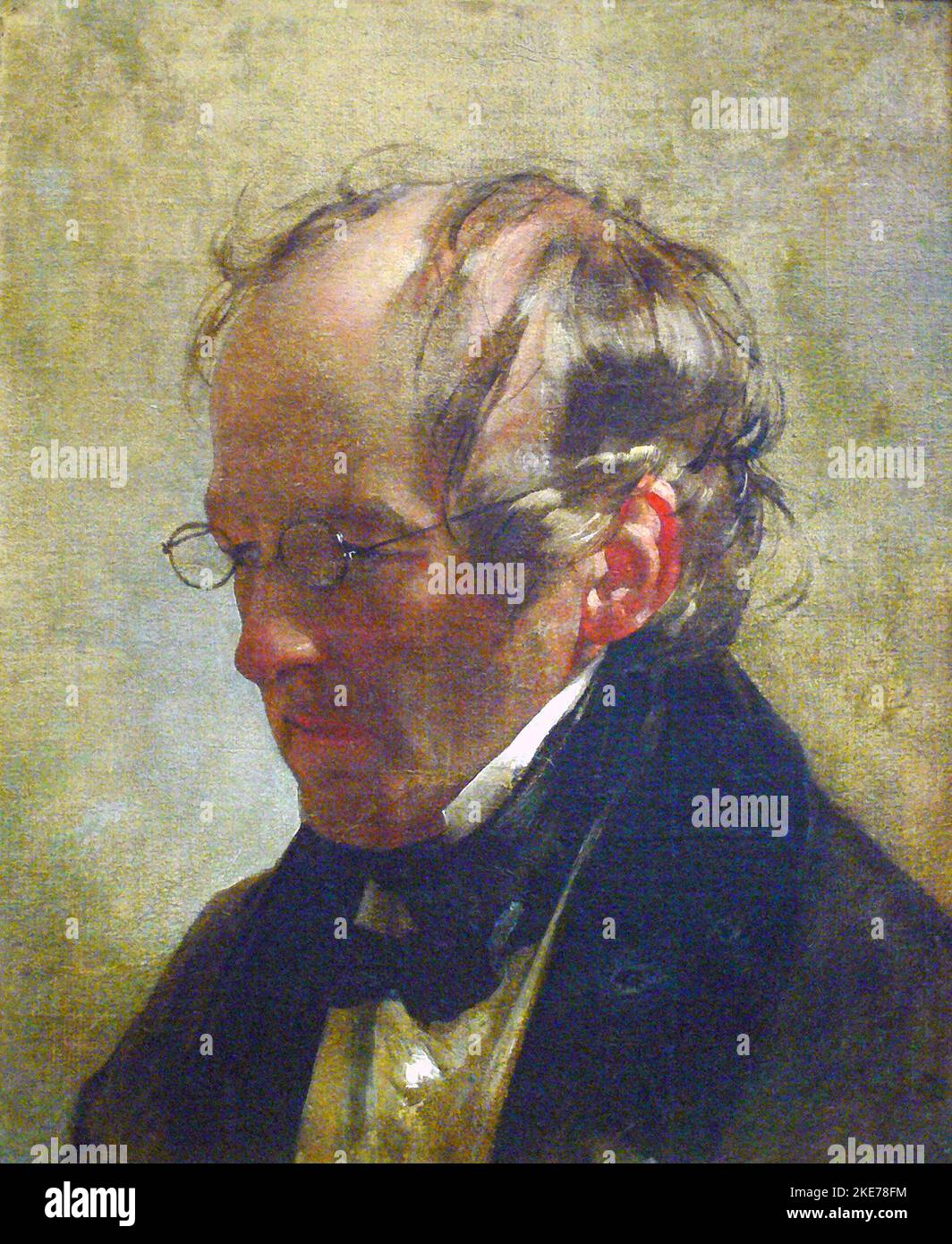 Carl Christian Vogel von Vogelstein, Ritratto di Friedrich von Amerling, 1837 Carl Christian Vogel von Vogelstein (1788 – 1868), pittore tedesco. Foto Stock