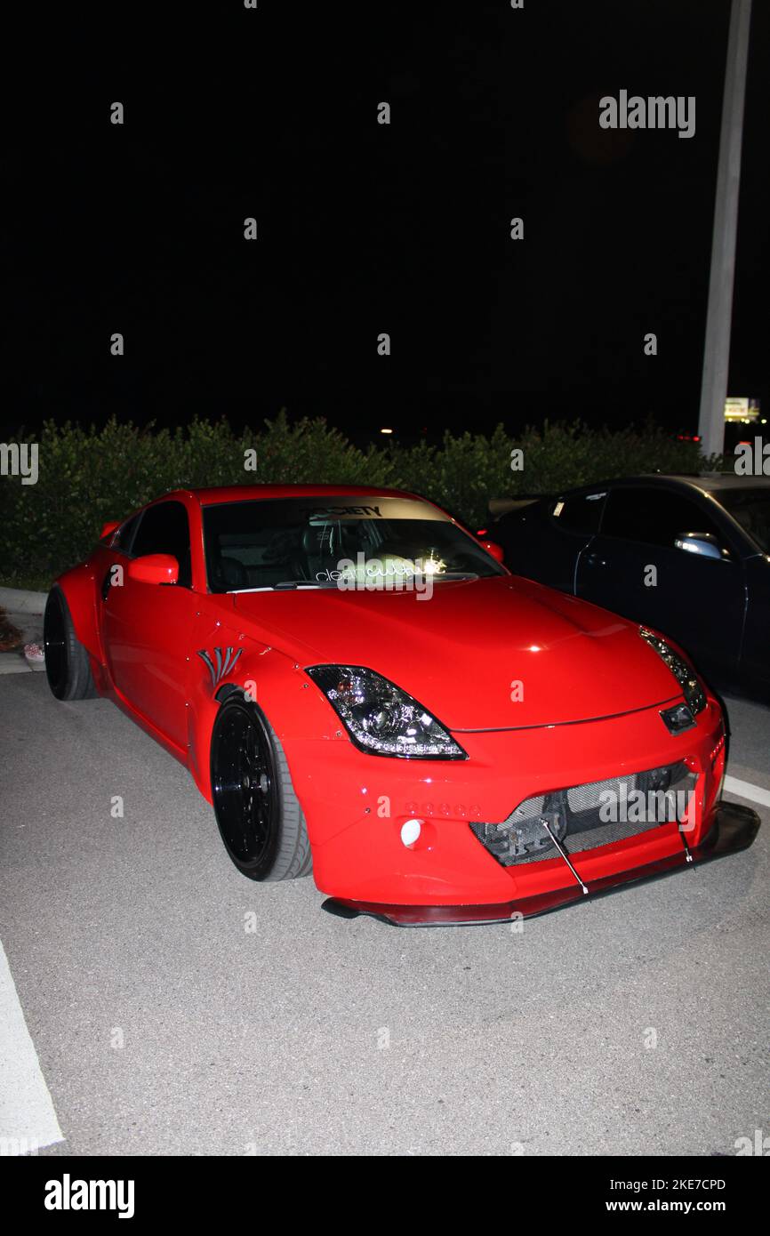 Nissan 350Z WideBody Foto Stock