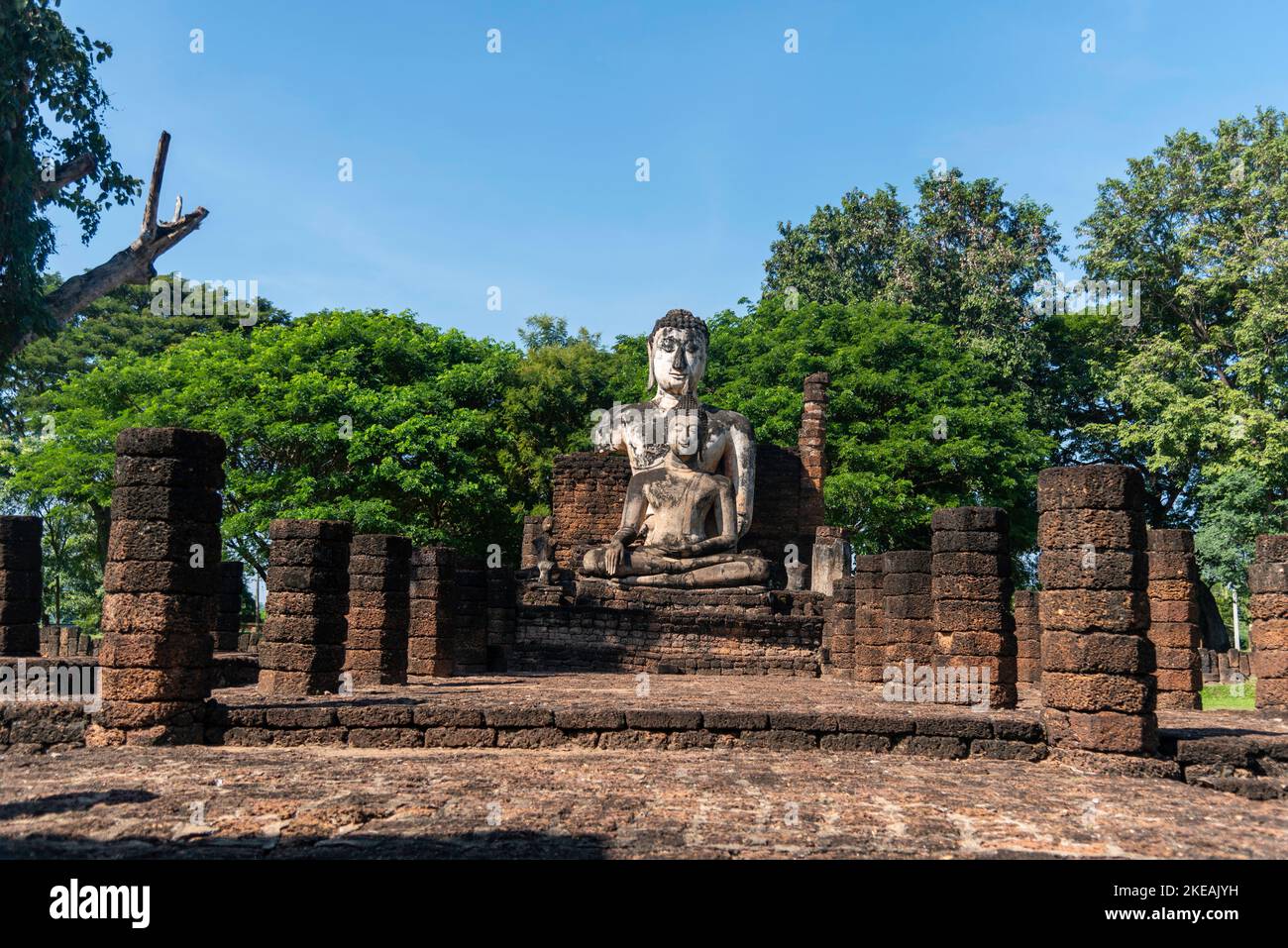 Templo del Buda Esmeralda (Wat Phra Kaew): el templo budista más famoso y venerado de todo Taicandia tiene esta distinción p Foto Stock