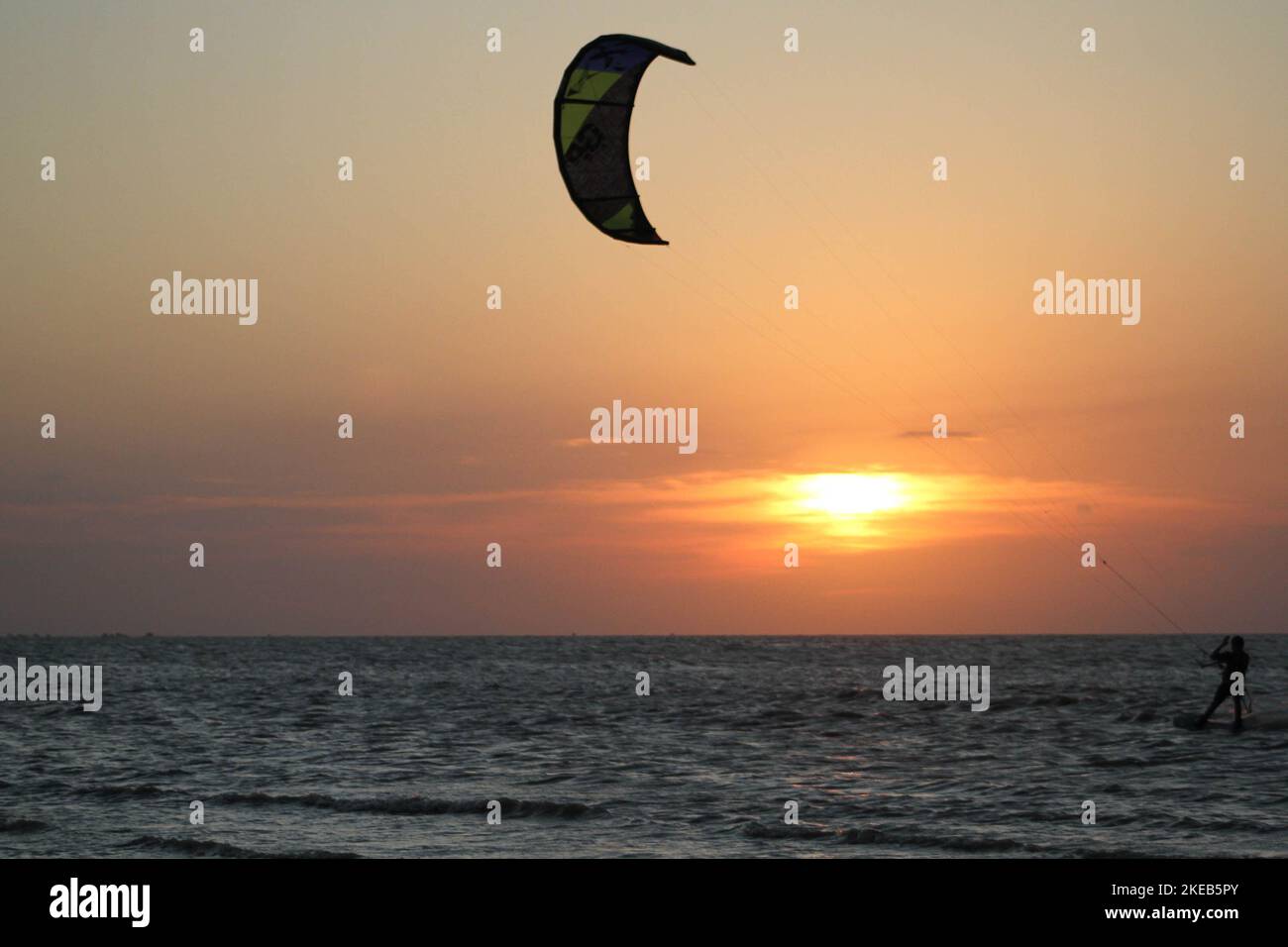 San Clemente del Tuyú, Buenos Aires, Argentina. Foto Stock