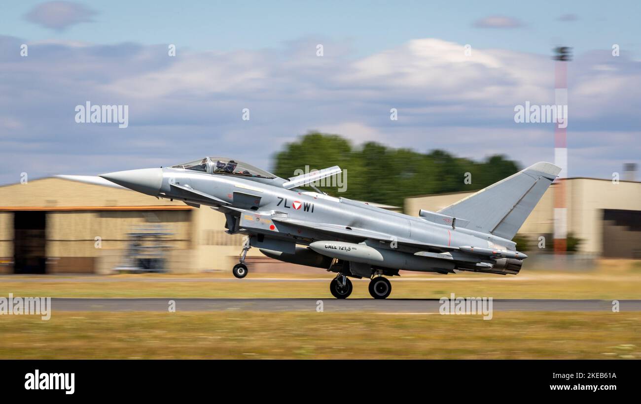 Aeronautica austriaca - Eurofighter Typhoon EF2000 Foto Stock