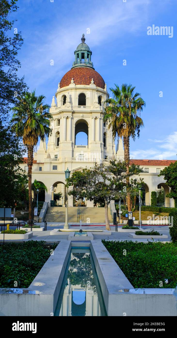 Municipio di Pasadena, un sobborgo di Los Angeles, Stati Uniti Foto Stock