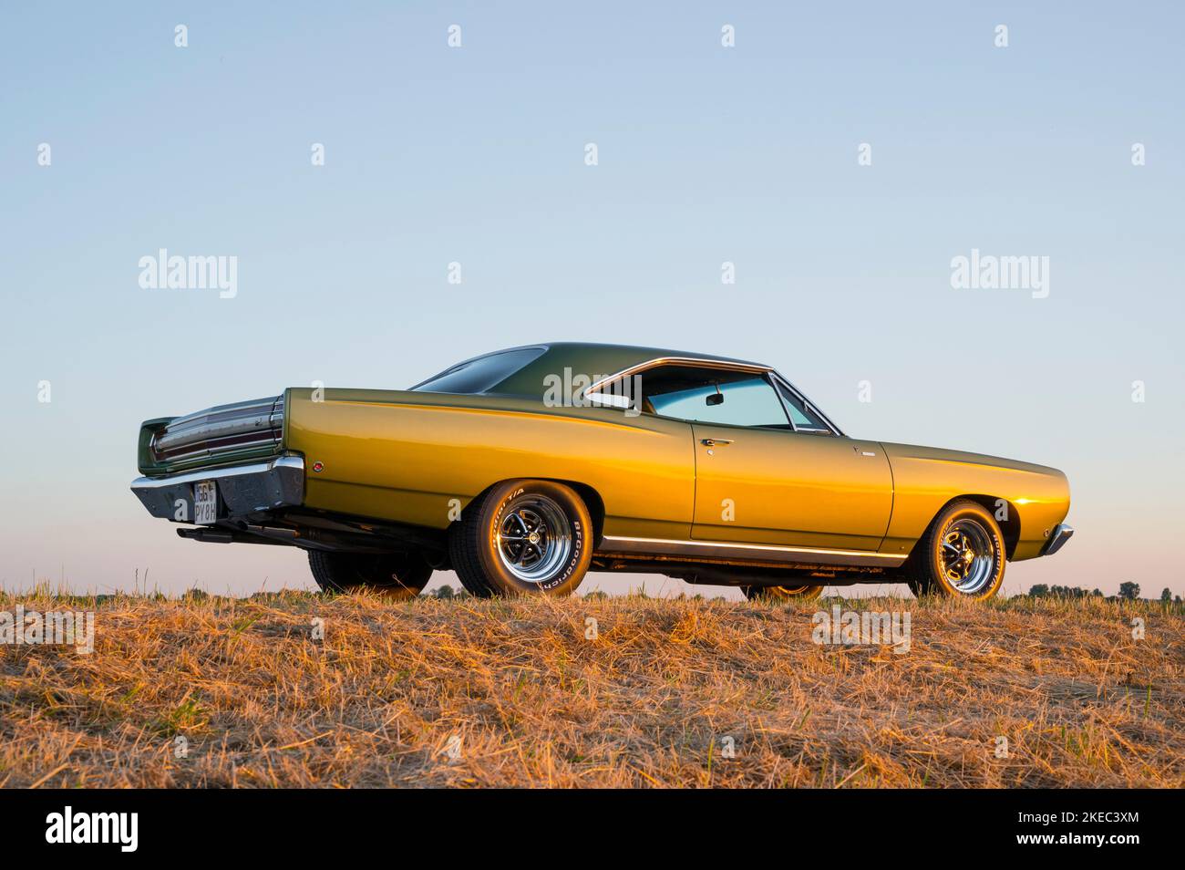 Plymouth Road Runner, anno 1968, muscle car, auto d'epoca, auto classica, Mopar, Auto classica Foto Stock