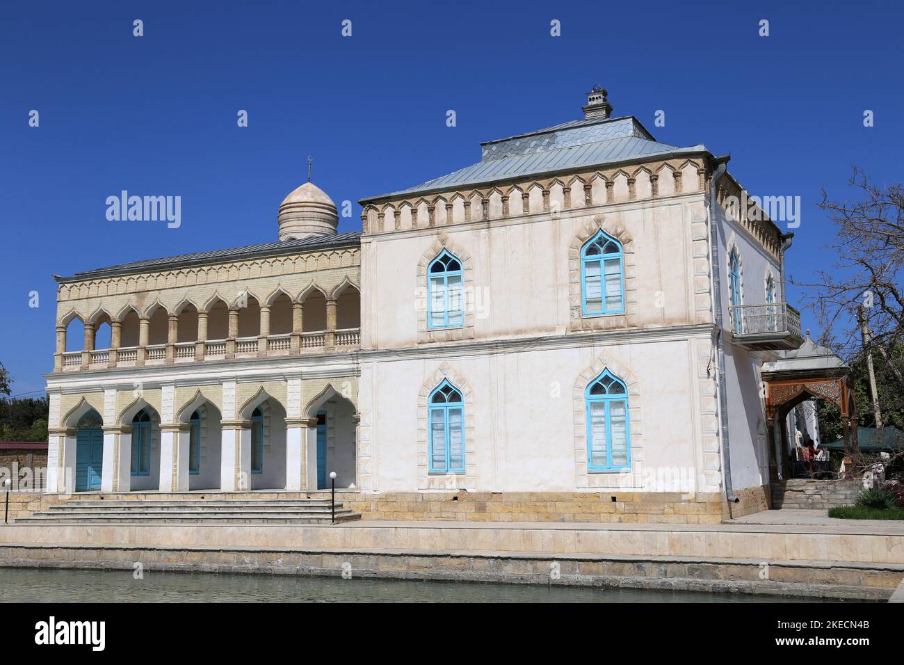 Harem, Sitorai Mokhi Khosa (Palazzo delle Stelle della Luna) - l'ultimo Palazzo Estivo di Emir, Bukhara, Provincia di Bukhara, Uzbekistan, Asia Centrale Foto Stock