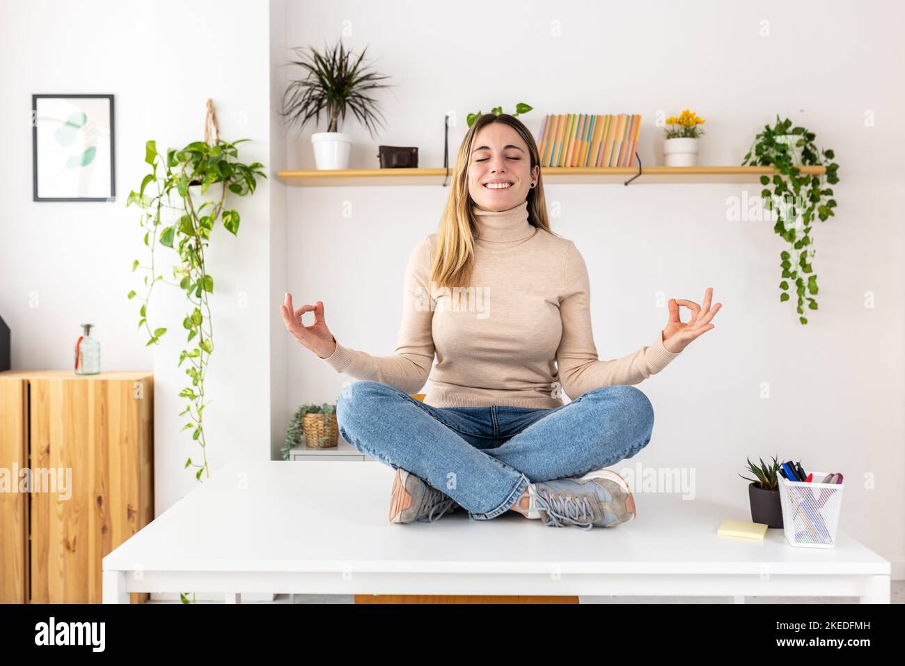 Ufficio zen immagini e fotografie stock ad alta risoluzione - Alamy