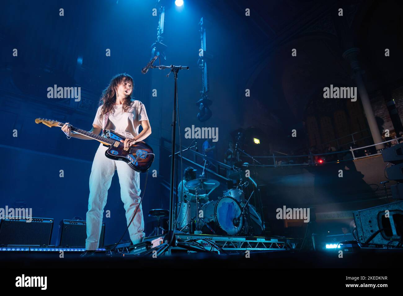 Manchester, Regno Unito. 11th Nov 2022. Courtney Melba Barnett si esibisce presso l'Albert Hall di Manchester durante il suo tour "Things take time, take time" del 2022. 2022-11-11. Credit: Gary Mather/Alamy Live News Foto Stock