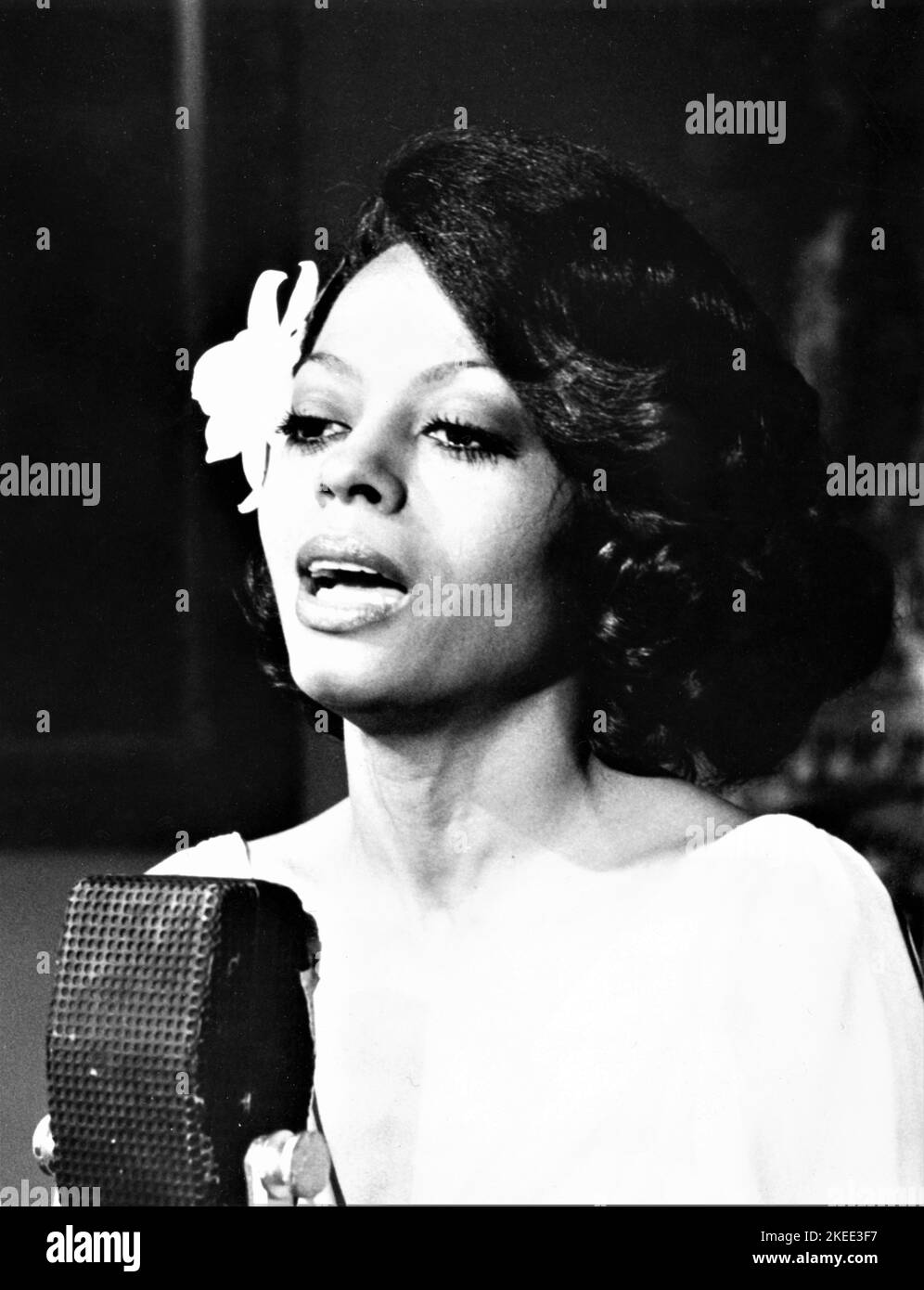DIANA ROSS come Billie Holiday in LADY CANTA IL BLUES 1972 regista SIDNEY J. FURIE dal libro di Billie Holiday e William Dufty Jobete Productions / Motown Productions / Sidney J. Furie Productions / Weston Productions / Paramount Pictures Foto Stock