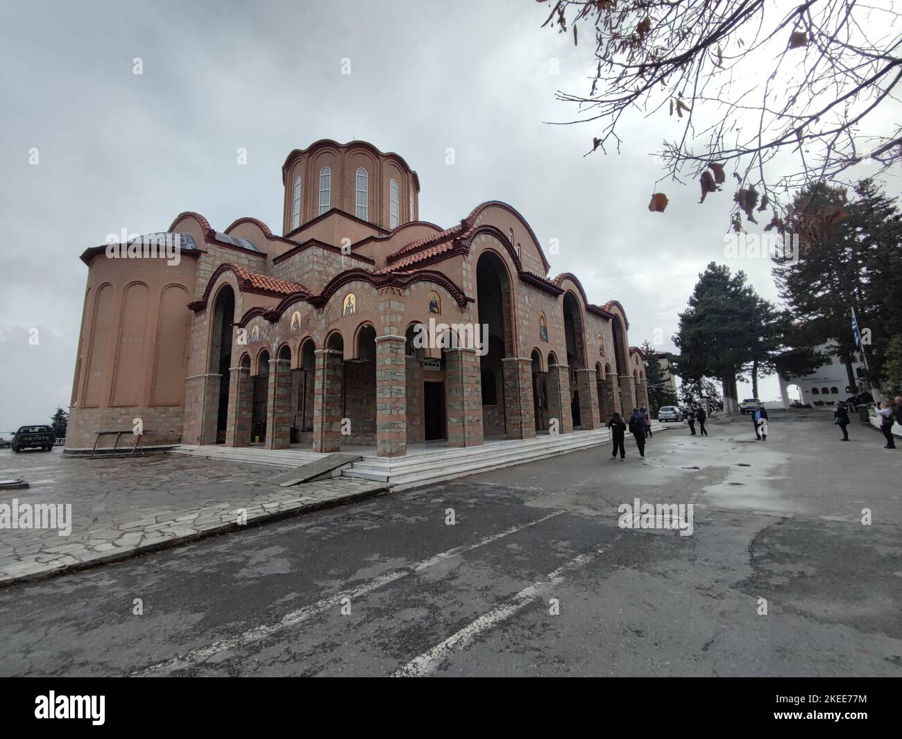 monastero di panagia sumela in veria, imathia, macedonia, grecia Foto Stock