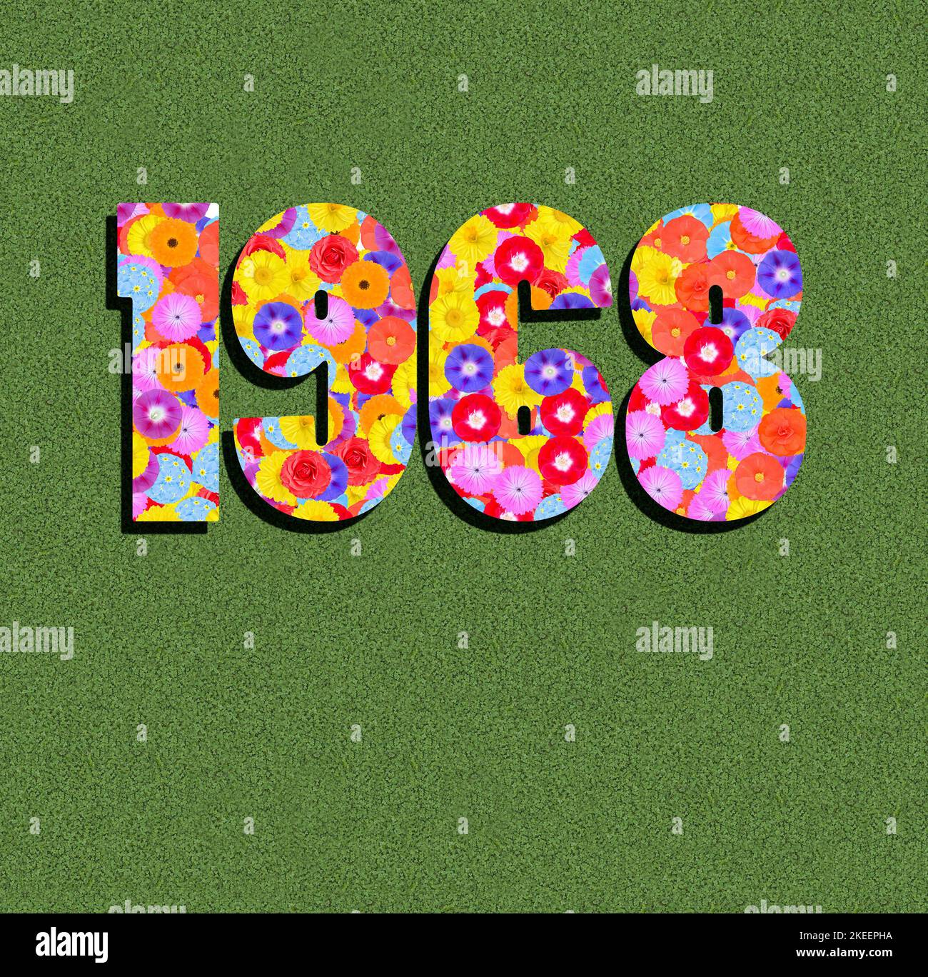 Anno 1968 utilizzando gli ID immagine 2KA2J50 e 2KACK1X Foto Stock