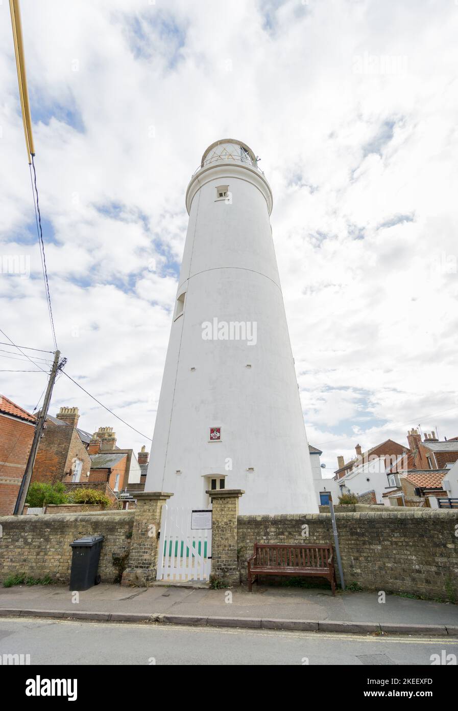 Faro a terra Southwold Suffolk 2022 Foto Stock