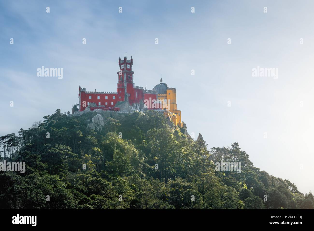 Pena Palace - Sintra, Portogallo Foto Stock