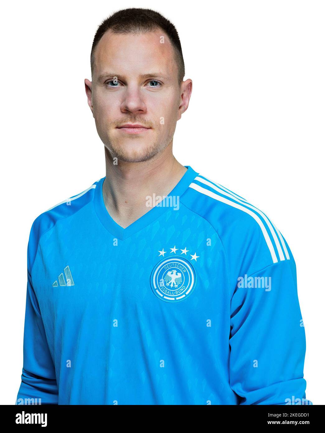 Marc Andre ter Stegen, Germania DFB Maenner Nationalmannschaft, Mens National Team, Germania, Deutschland, Kader fuer die FIFA Weltmeisterschaft in Katar 2022, squadra per la Coppa del mondo FIFA in Qatar, 2022, Francoforte sul meno, 22.03.2022, consegna Thomas Boecker/DFB © diebilderwelt / Alamy Stock Foto Stock