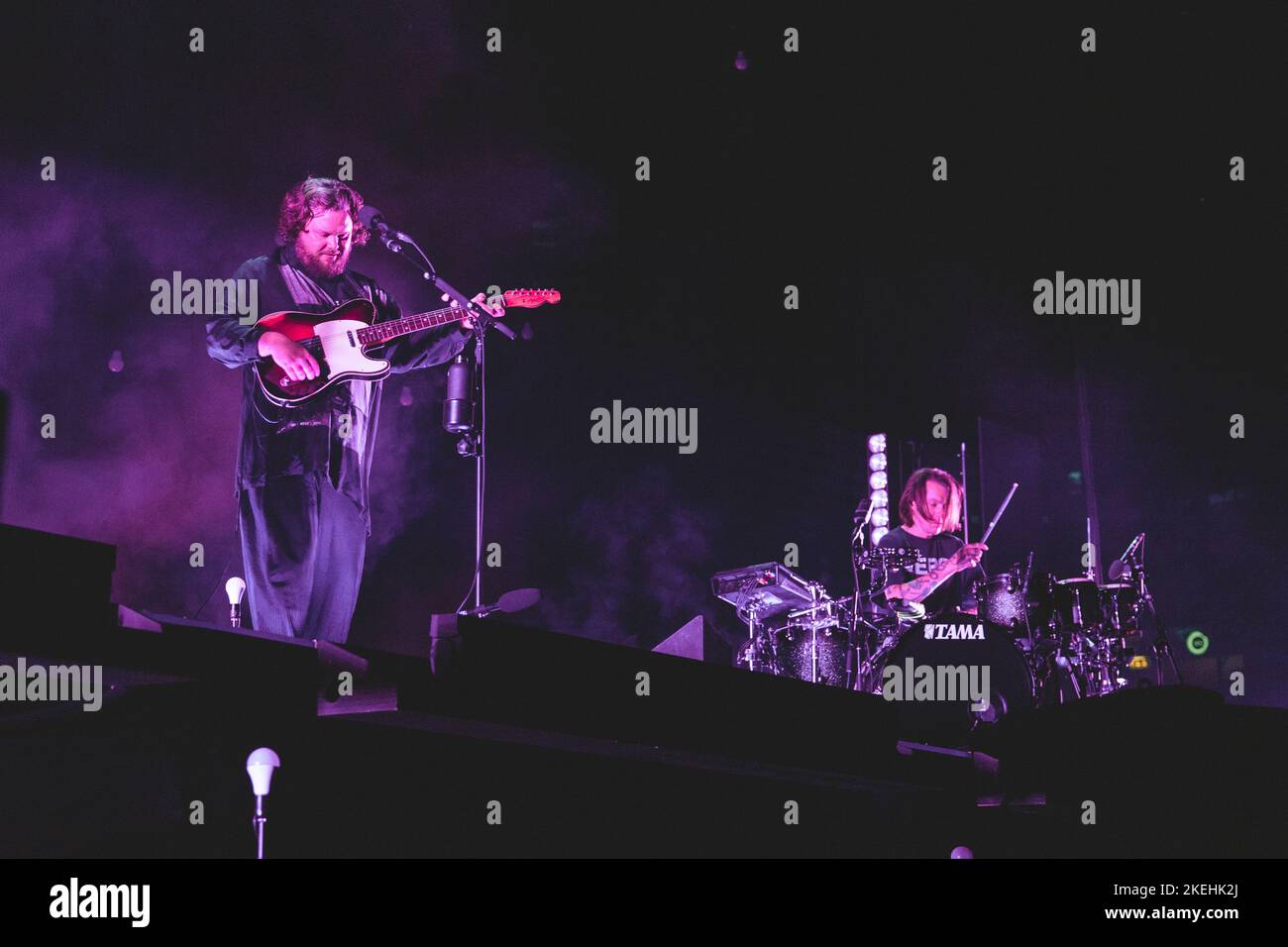 Milano, 12th Nov 2022. Alt-J suonano dal vivo al Mediolanum Forum di Milano. Credits: Maria Laura Arturi/Alamy Live News Foto Stock