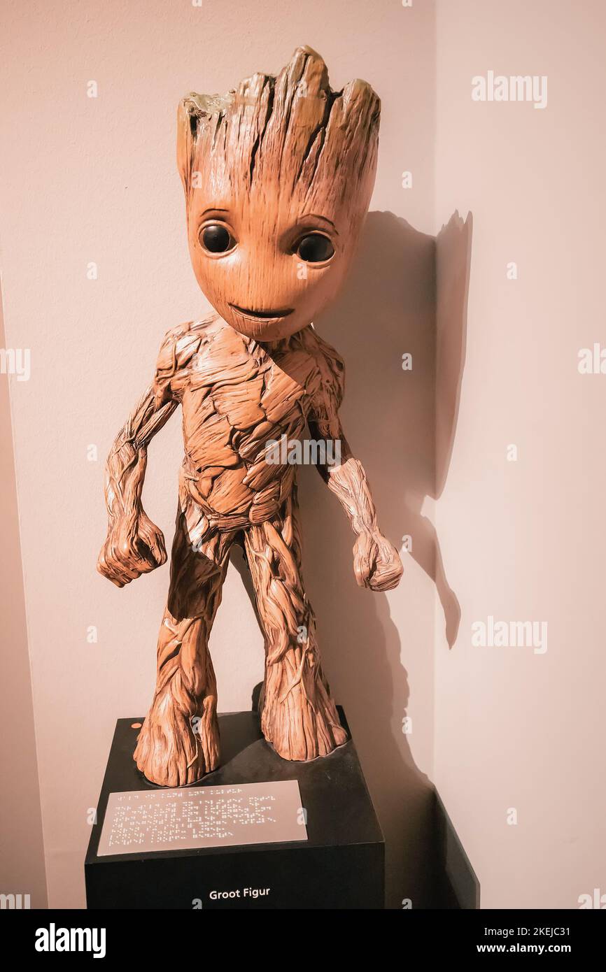 26 luglio 2022, Munster, Germania: Baby Groot - personaggio immaginario Marvel Comics e Guardiano di Un film Galaxy Foto Stock