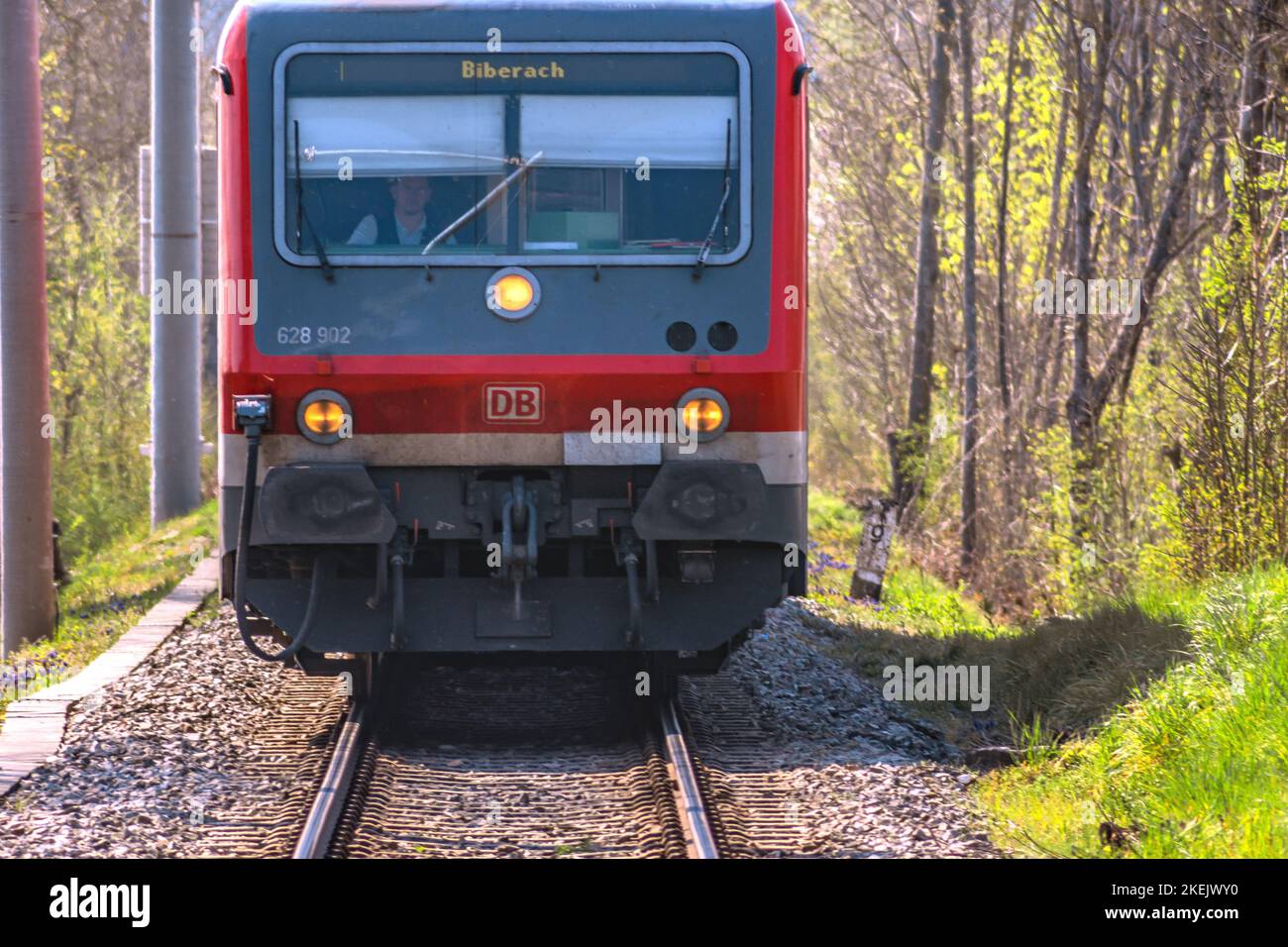 BADEN-WUERTTEMBERG : IN TRENO Foto Stock