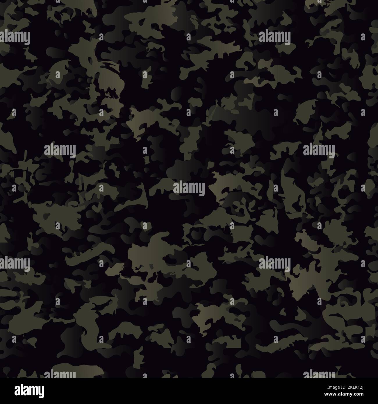 Army Camouflage wrap senza cuciture Dark Pattern astratto vettore Illustrazione Vettoriale