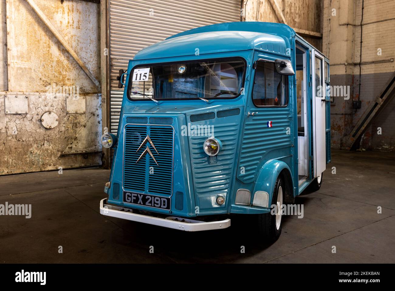 1966 Citroën H-Van ‘GFX 219D’ al Historics Classic & Sportscar Auctioneers tenutosi il 24th settembre 2022 presso il Bicester Heritage Centre Foto Stock