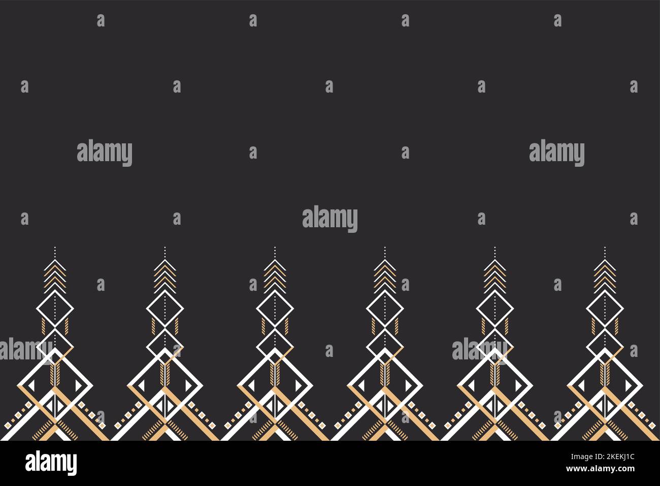 Grafica geometrico con motivi etnici senza cuciture. Stile etnico tessuto colorato senza cuciture. Design per sfondo,carta da parati,tessuto,tappeto,ornamenti,decorazione, Illustrazione Vettoriale