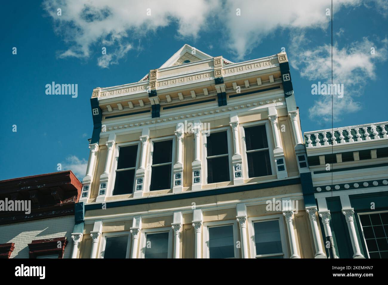 Dettagli architettonici, Bedford, Virginia Foto Stock