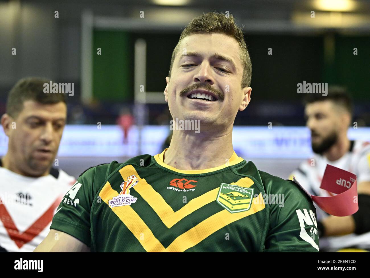 Sheffield, Regno Unito. 13th Nov 2022. Campionato mondiale di rugby 2021. Francia V Australia. EIS. Sheffield. James Hill (Australia) durante la partita semifinale della Coppa del mondo di rugby della Francia V Australia. Credit: Sport in Pictures/Alamy Live News Foto Stock