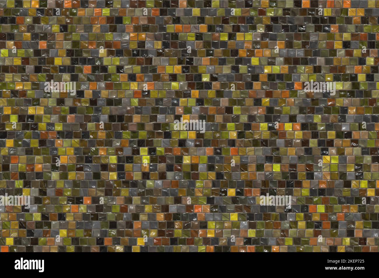 A parete e a pavimento di piastrelle sfondo astratto con mosaico geometrico texture Foto Stock