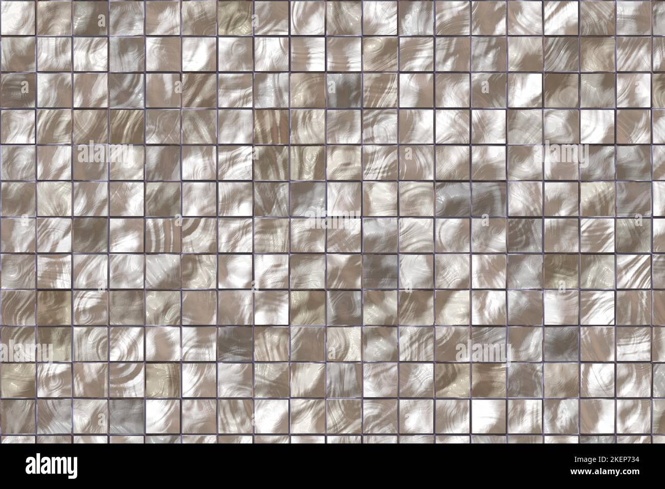 A parete e a pavimento di piastrelle sfondo astratto con mosaico geometrico texture Foto Stock