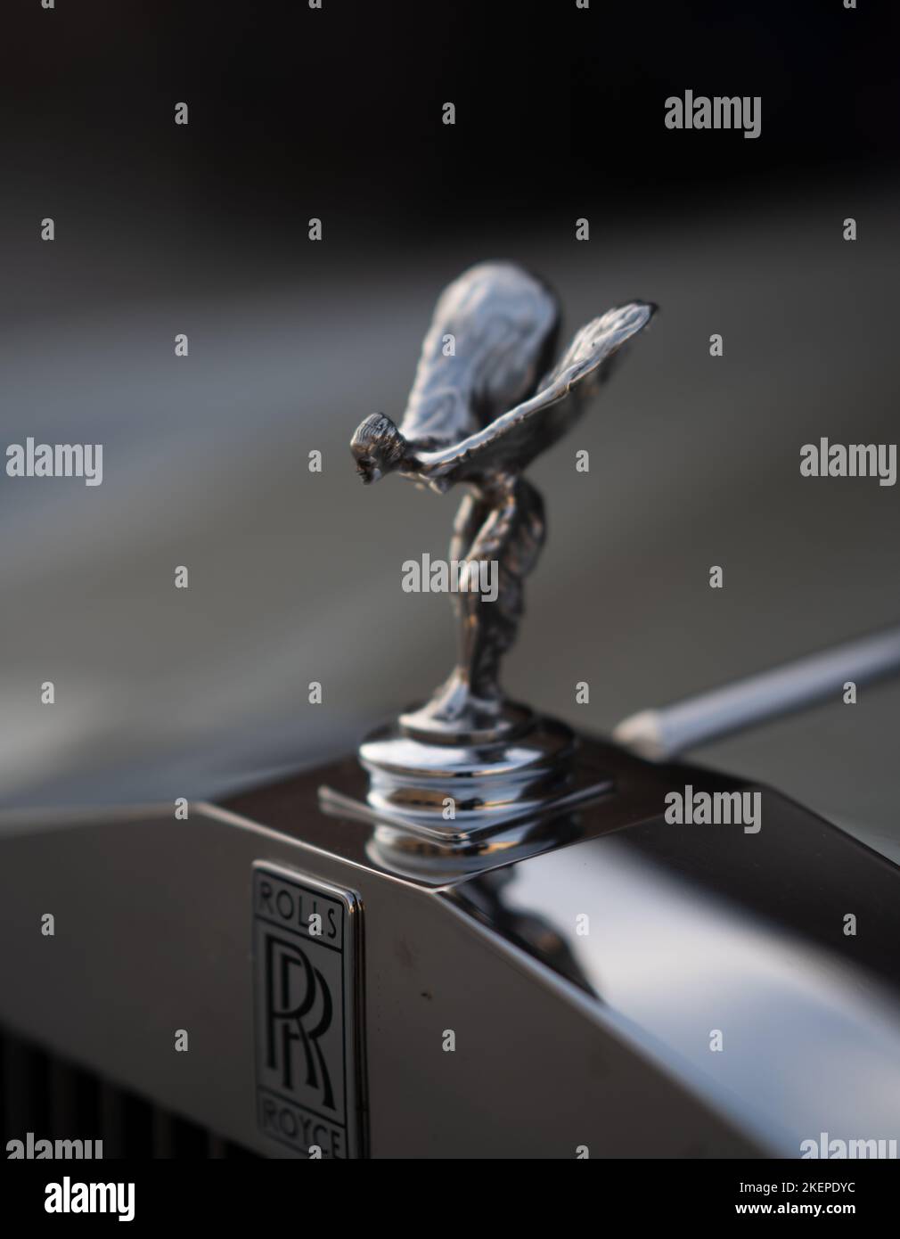 Rolls-Royce Silver Shadow Spirito di decorazione estasi Foto Stock