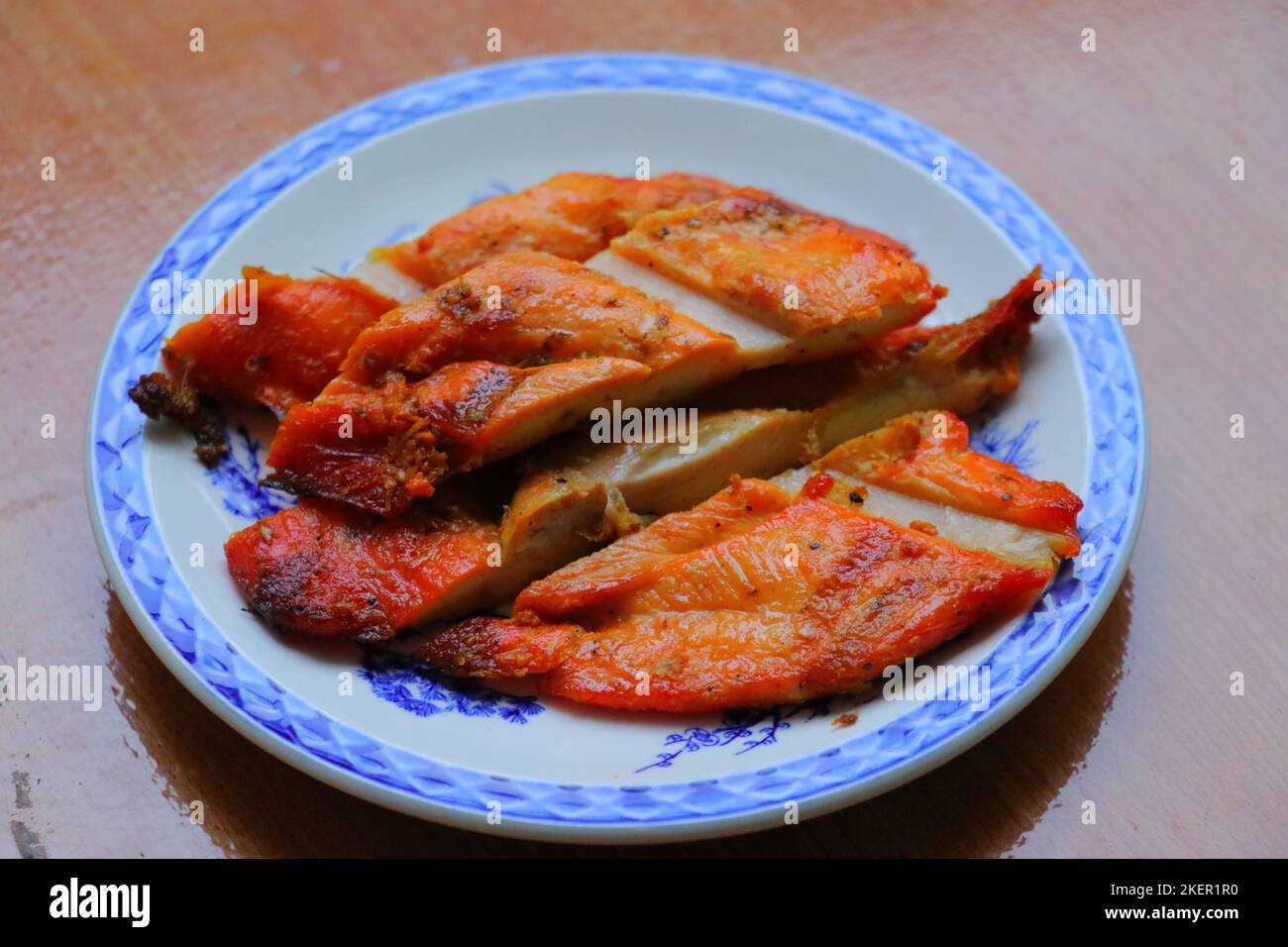 Stile Thailandese pollo alla griglia Foto Stock