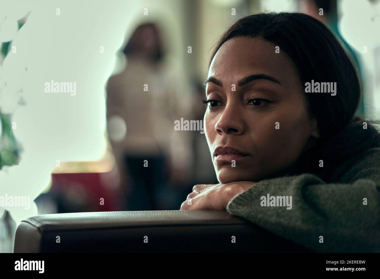 ZOE SALDANA in FROM SCRATCH (2022), diretto da DENNIE GORDON e NZINGHA STEWART. Credit: 3 Artisti / Netflix / Album Foto Stock