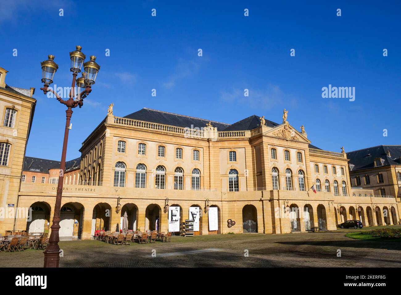Teatro dell'Opera, Metz, Mosella, Lorena, regione Grand Est, Francia Foto Stock