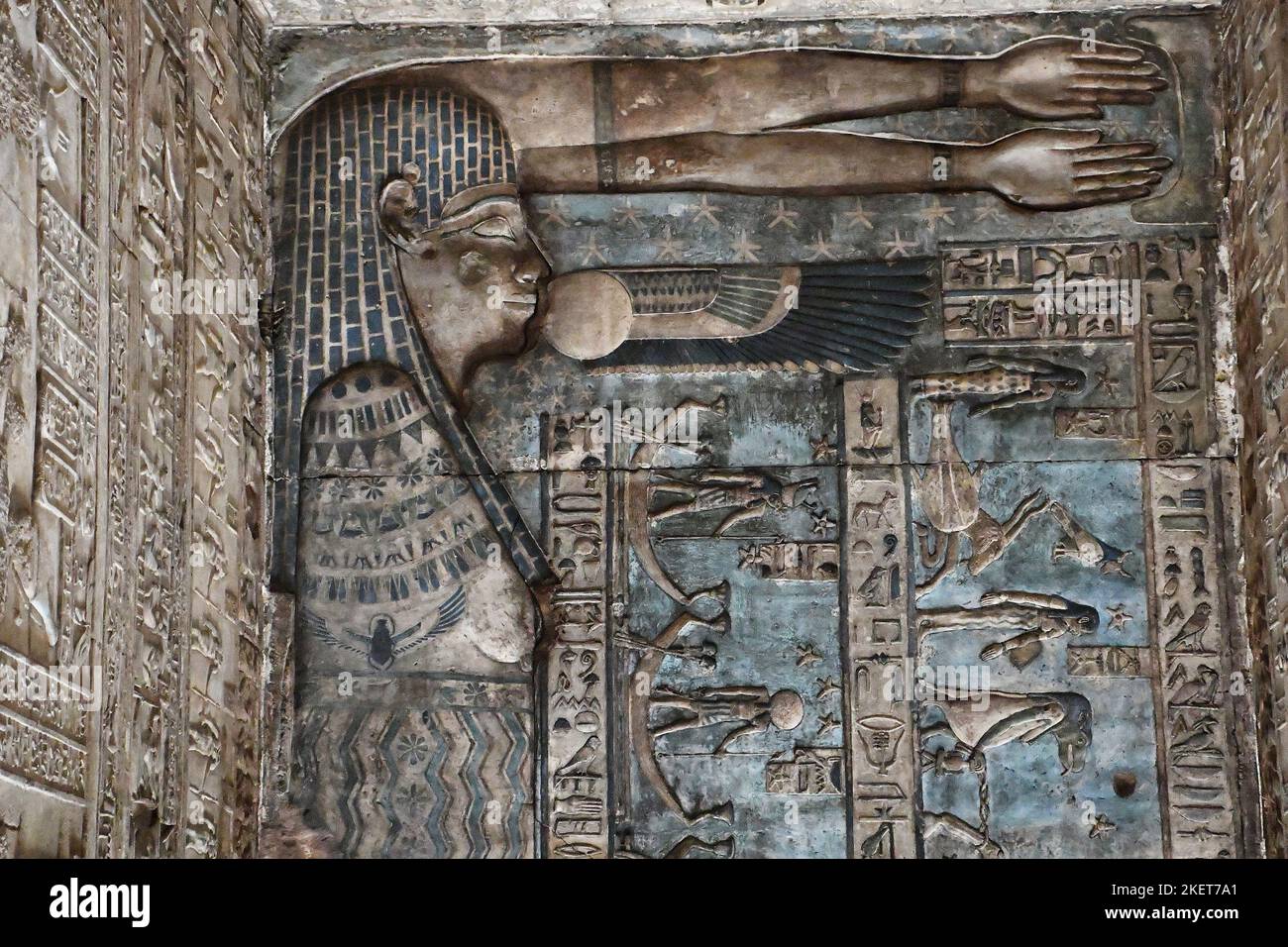 Complesso del Tempio di Dendera in Egitto, 20 ottobre 2022. (Foto CTK/Petr Svancara) Foto Stock