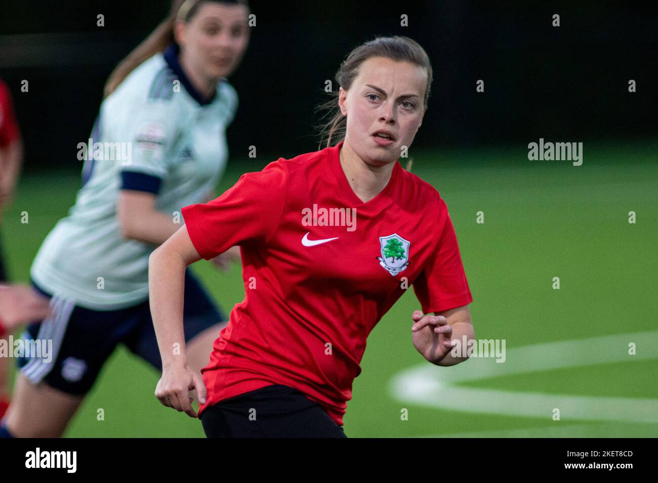 Cyncoed / Cardiff City nella Orchard Welsh Premier Women's League all'USW Sports Park il 6th maggio 2021. (PIC di Lewis Mitchell/YCPD) Foto Stock