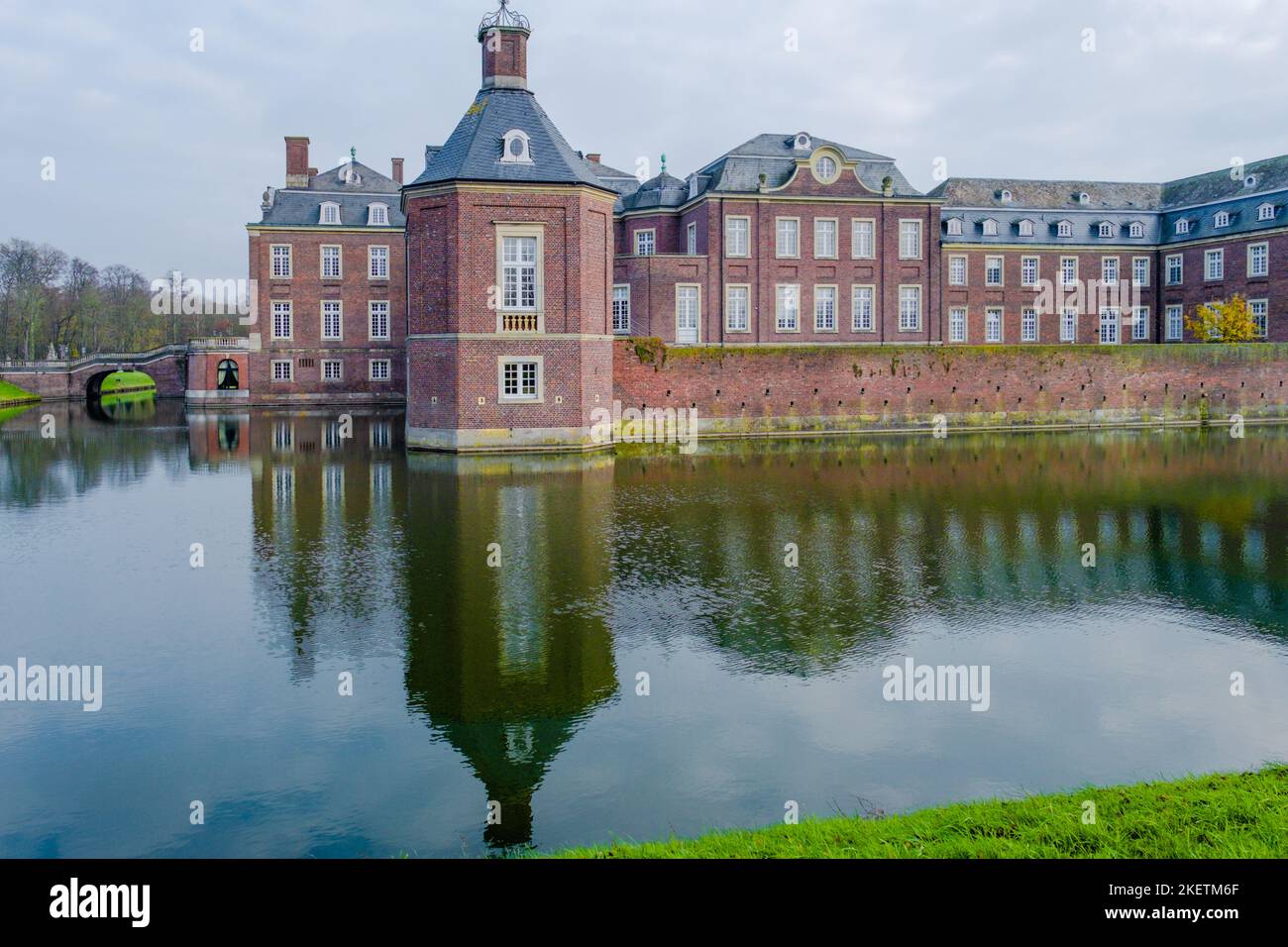 Schloss Nordkirchen, Germania. Conosciuto come il castello di 'Versailles di Westfalia' Foto Stock