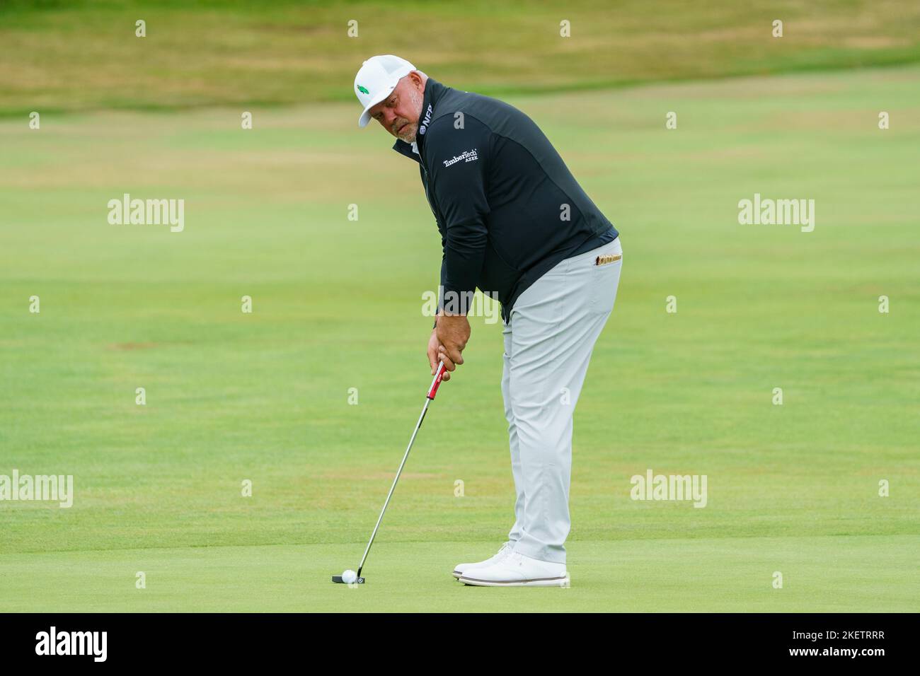 Il Golfer Darren Clarke Foto Stock