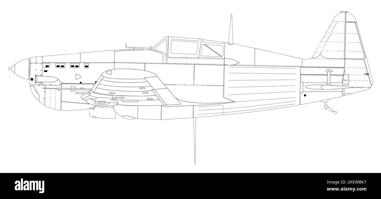 Morane-Saulnier MS.406 Foto Stock