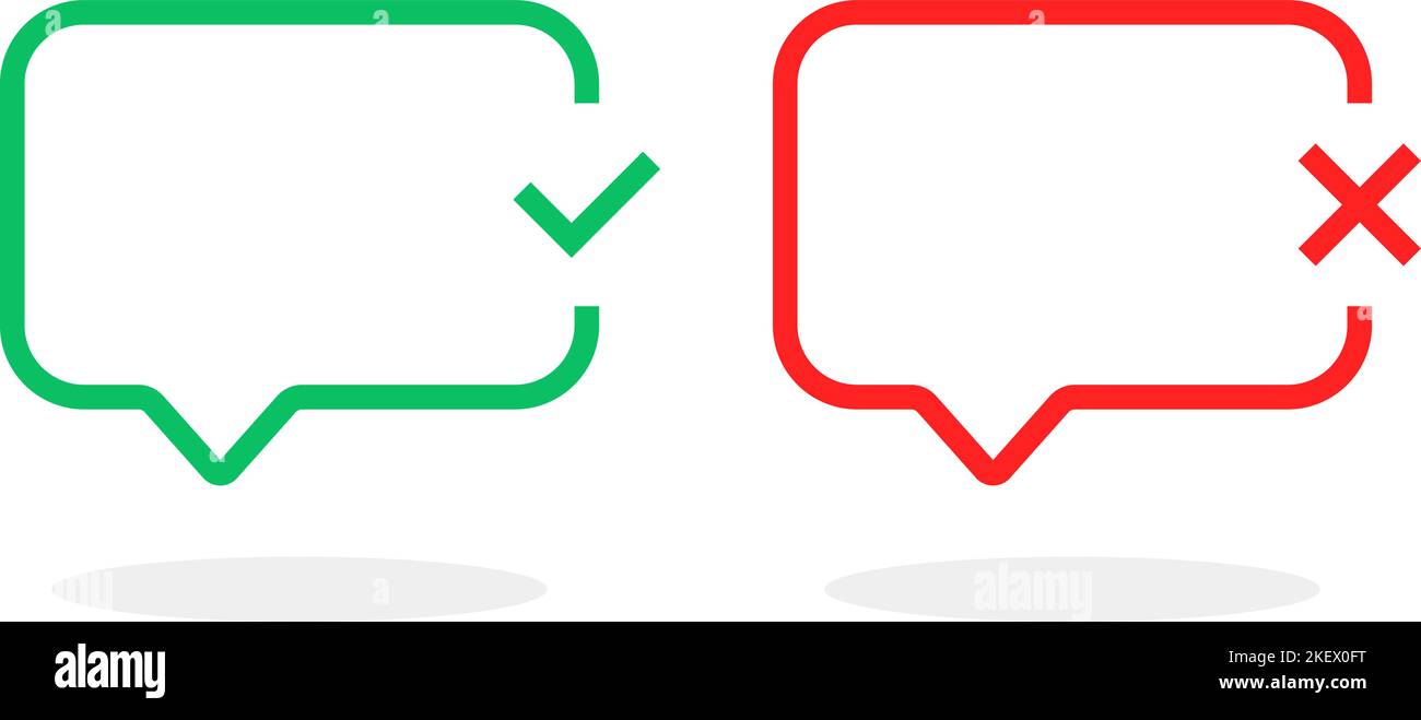 bollicine rosse e verdi Illustrazione Vettoriale